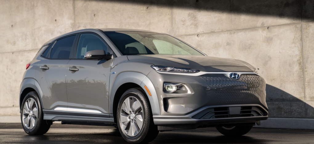 Hyundai kona электромобиль