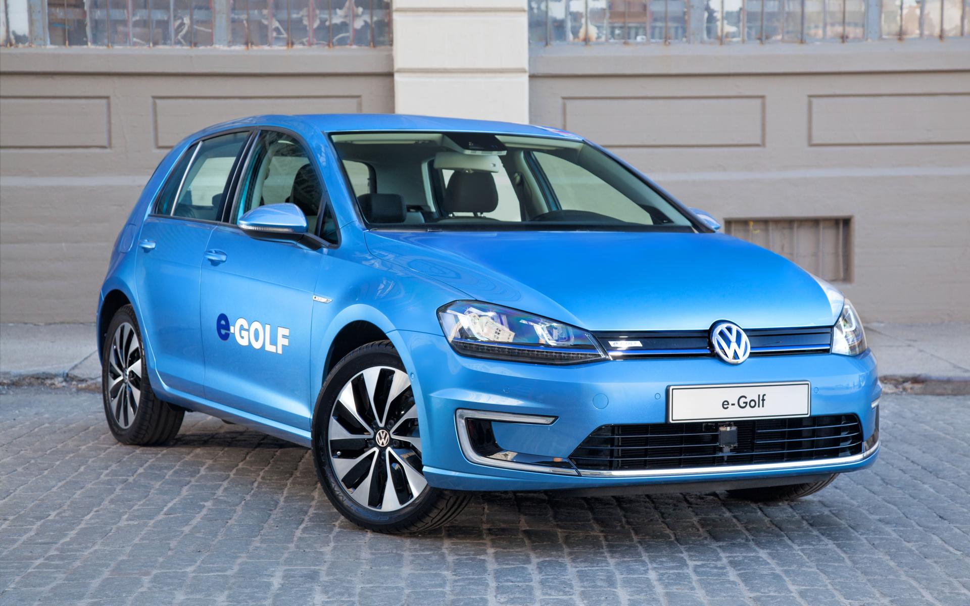 Volkswagen golf электромобиль