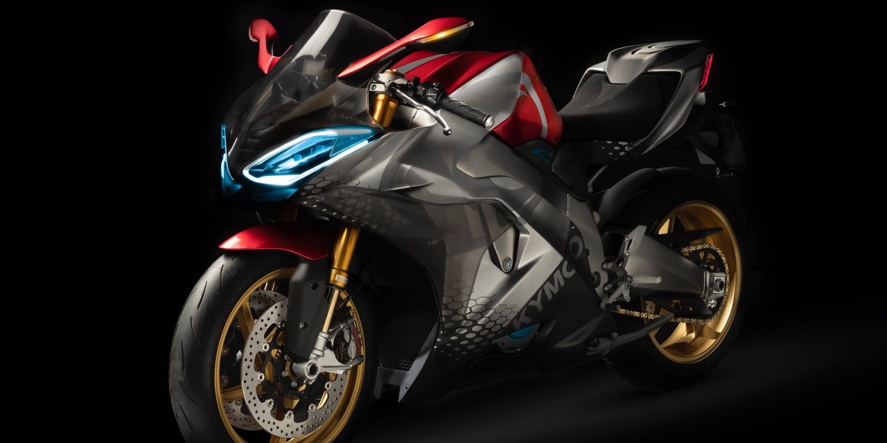 KYMCO представляет новый электромотоцикл SuperNEX, с максимальной скоростью в 250 км/ч